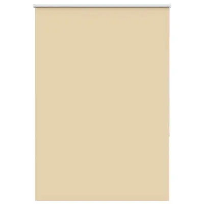 vidaXL Rolo zatemnjena bež 95x150 cm tkanina širina 90,7 cm poliester