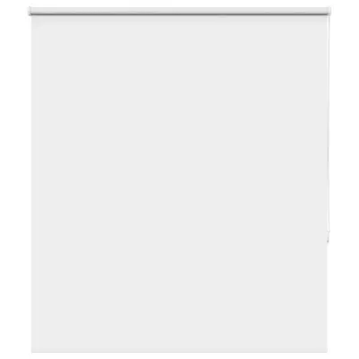 vidaXL Rolo zatemnjena bela 140x130cm Širina tkanine 136,6cm poliester