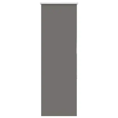 vidaXL Rolo zatemnjena siv 60x150 cm tkanina širina 55,7 cm poliester