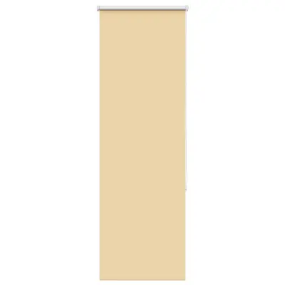 vidaXL Rolo zatemnjena bež 60x130 cm tkanina širina 55,7 cm poliester
