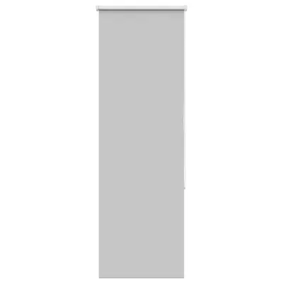 vidaXL Rolo zatemnjena svetlo siva 50x130 cm tkanina širina 45,7 cm