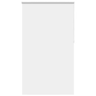 vidaXL Rolo zatemnjena bela 135x210cm Širina tkanine 131,6cm poliester