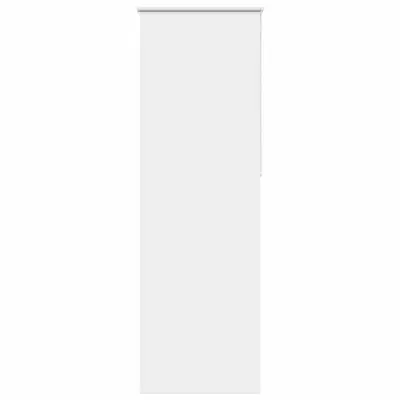 vidaXL Rolo zatemnjena bela 70x230cm tkanina širina 65,7cm poliester