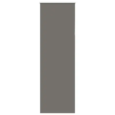 vidaXL Rolo zatemnjena siv 65x210 cm tkanina širina 60,7 cm poliester