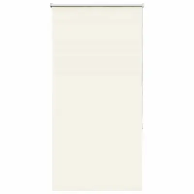 vidaXL Rolo zatemnjena umazano bele 70x130 cm tkanina širina 65,7 cm