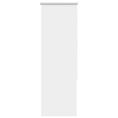 vidaXL Rolo zatemnjena bela 40x150cm Širina tkanine 35,7cm poliester