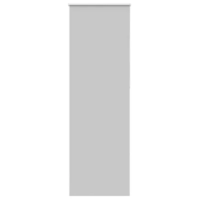 vidaXL Rolo zatemnjena svetlo siva 75x230 cm tkanina širina 70,7 cm