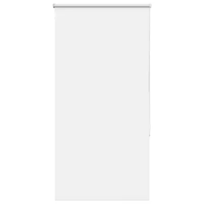 vidaXL Rolo zatemnjena bela 85x150cm tkanina širina 80,7cm poliester