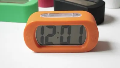 Oranžna Silikonska, Odporna Na Udarce, Tiha Ustvarjalna Ura Proti Padcu, Zaspana Budilka, Elektronska Ura Ob Postelji