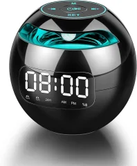 Radio Ura, Digitalna Nočna Budilka, Digitalna Ura, Prenosni Bluetooth Zvočnik, Fm Radio Ura
