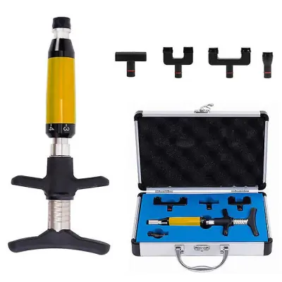 Ročno Orodje Za Korekcijo Prilagajanja Hrbtenice Spine Gun 4 Head Adjustment Spine Cervical Massager, Yellow Four Heads