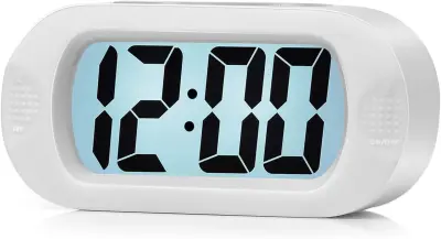 Elektronska Budilka, Jutranja Budilka Z Velikim Lcd Zaslonom, Funkcijo Dremeža, Z Nočno Lučko