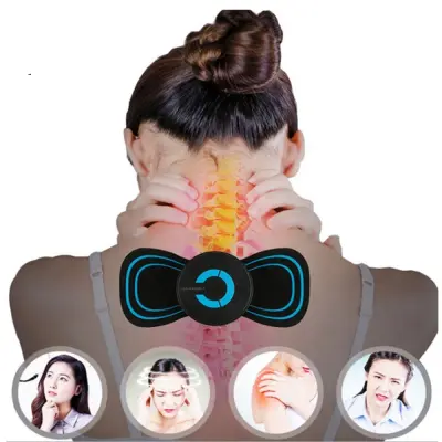 Electroic Wave Massager Leg Mini Cervical Massager 6 Nastavljiv Načinov Za Lajšanje Bolečin