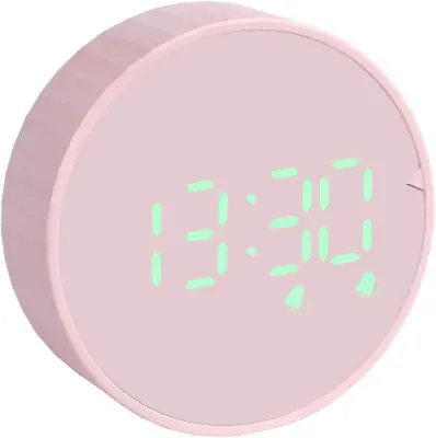 Digitalna Budilka Digitalna Potovalna Budilka Z Led Temperaturo, Datumom, 12/24 Ur, Kuhinjskim Časovnikom, Ic Odštevanjem