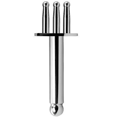 Fork Meridian Acupoint Massager Limfna Drenaža Ic Acid Massage Detox Pen, Relaxation Deep Tissue 1 Kos - Srebrn