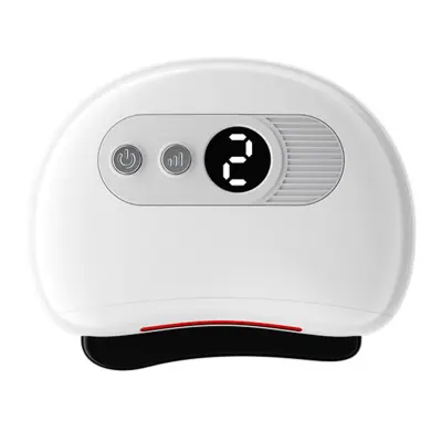 Električni Gua Sha Massager Strganje Carving 9-Speed ​​Temperature Gretje Nastavljiva Prenosna Elektronska Gua Sha Massager Plošča Bela