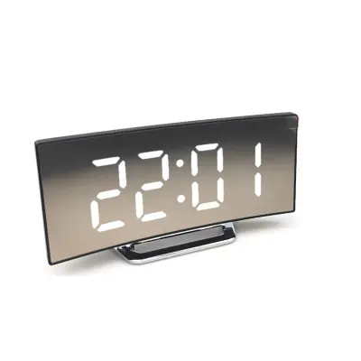 Velika Digitalna Budilka, Elektronska Ura Za Spalnico, Zelo Velik Zaslon, Popolnoma Nastavljiva Svetlost, Vrata Usb, Nastavljiva Glasnost Alarma