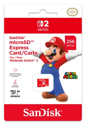 SanDisk microSD  kartica 256 GB za Nintendo Switch™ 2