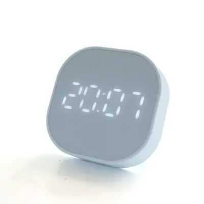 Mini Kvadratna Led Digitalna Budilka - Zelena