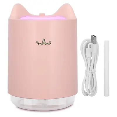 320 Ml Roza Usb Mini Vlažilec Zraka Za Spalnico, Dom In Pisarno