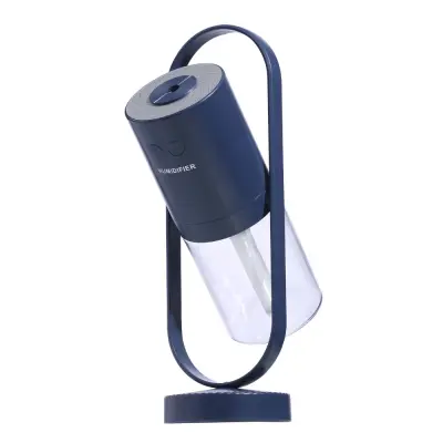 Usb Vlažilec Projektor Svetloba Aromaterapija Difuzor Temno Modra