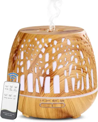 Aromaterapevtski Difuzor 400 Ml, Ultrazvočni Vlažilec