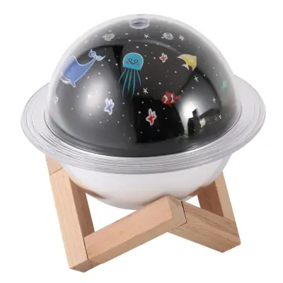 Vlažilec Planet Humidifier With Light 250Ml Humidifier Ocean