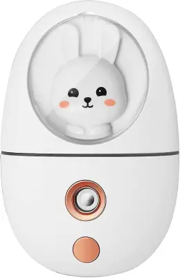 Nano Ion Facial Steamer - Prenosni Domači Mini Obrazni Parni Aparat, Vlažilec S Toplo Meglo, Razpršilec Savna