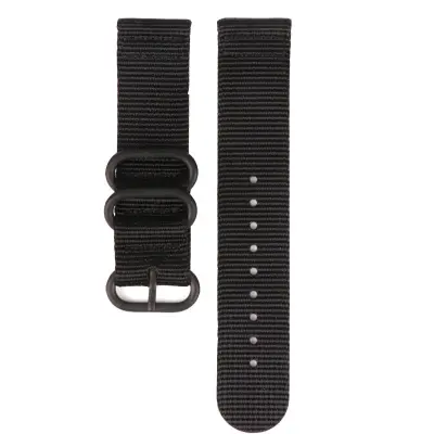 Najlonski pašček za uro Suunto 7 in Suunto 9 Black