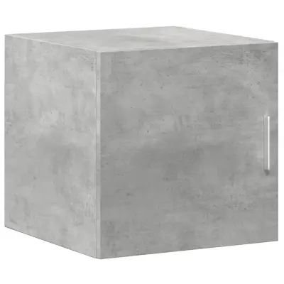 Stenska omarica - Zidna omarica betonsko siva 40x42,5x40 cm inženirski les iu1274