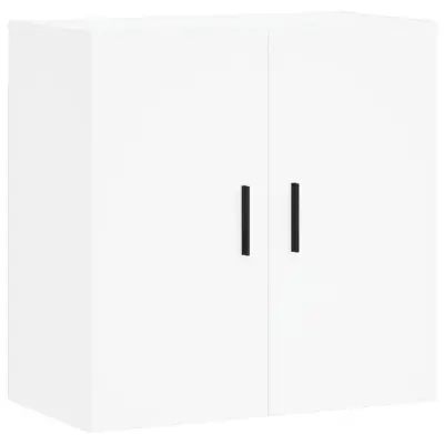 Stenska omarica - Zidna omarica bela 60x31x60 cm inženirski les iu1162