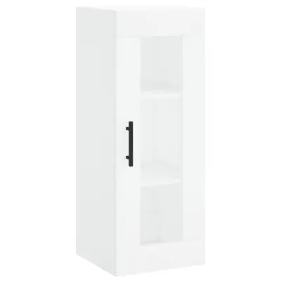 Stenska omarica - Zidna omarica bela 34,5x34x90 cm iu470