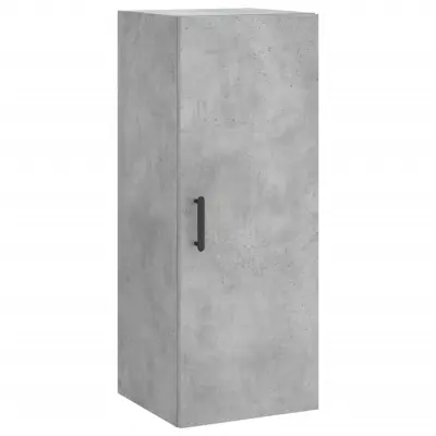 Stenska omarica - Zidna omarica betonsko siva 34,5x34x90 cm iu159