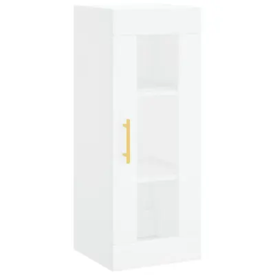 Stenska omarica - Zidna omarica bela 34,5x34x90 cm iu127