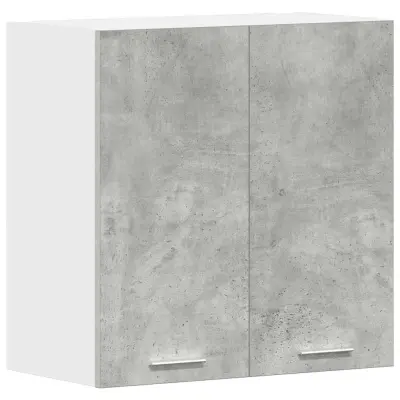 Kuhinjska stenska omarica - Kuhinjska omarica Betonska siva 60x31x60 cm iu691