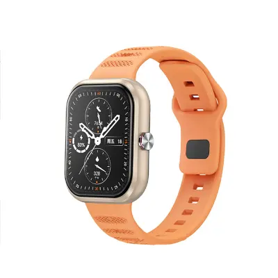 Premium silikonski pašček za uro Haylou Orange