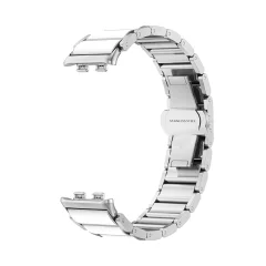 Eleganten pašček iz nerjavečega jekla za Honor Band 9 Silver