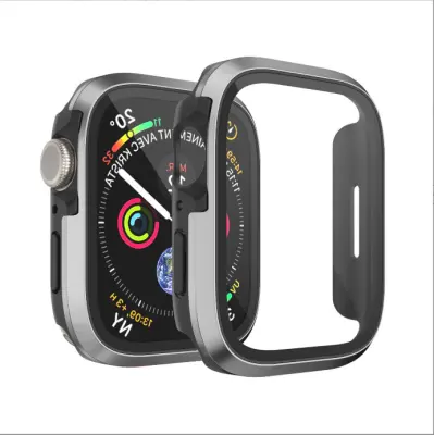 Ohišje iz aluminijeve zlitine s kaljenim steklom za Apple Watch 10  46 mm