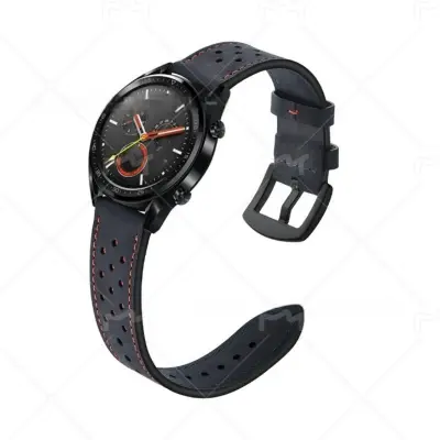 Premium Usnjen Pas za Huawei Watch GT1/2 (22mm) Blue