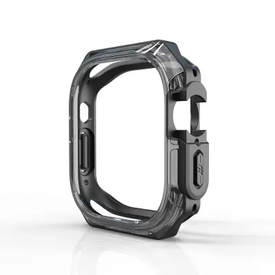 49mm Apple Watch Ultra Dvobarvni Zaščitni Ovitek Black