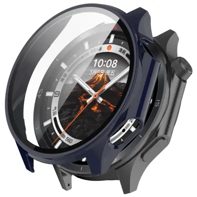 Ohišje za OnePlus Watch 3 in OPPO Watch X2 z zaščito zaslona Blue