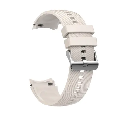 Silikonski pašček za uro za OPPO Watch X - 22 mm White