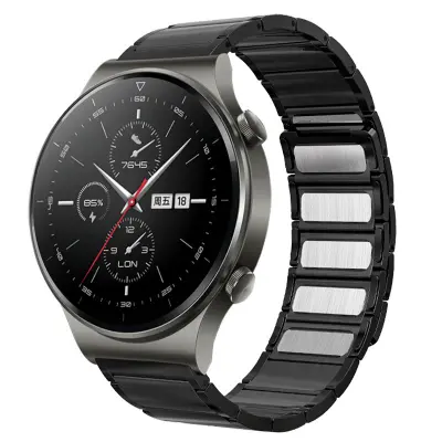 Premium nerjaveče jeklo pašček za Huawei GT3/GT4/Watch 3 Pro Steel