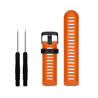 Zapestnica za Garmin Fenix 3 HR/6X GPS/5X Sapphire/Descent MK1 Orange