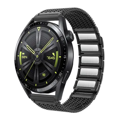 Premium nerjaveče jeklo pašček za Huawei GT3/GT4/Watch 3 Pro Steel