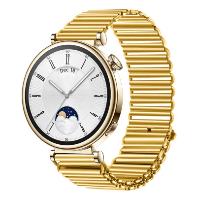 18MM Pašček za uro iz nerjavečega jekla za serijo Huawei GT5 Gold