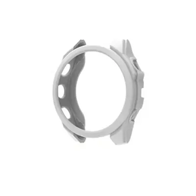 Ovitek iz TPU z belim usnjenim vzorcem za Garmin Fenix 8 43 mm