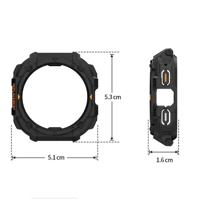 Zaščitna torbica iz TPU za Samsung Galaxy Watch 7 Ultra 47 mm Black