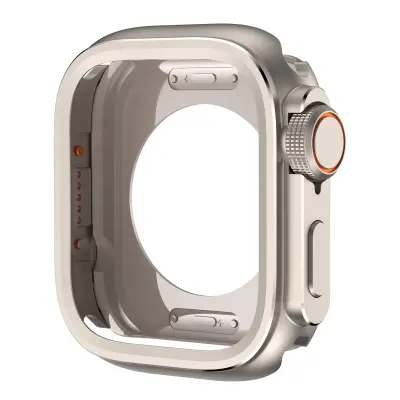 Robustno kovinsko ohišje za Apple Watch Series 10 46mm Silver