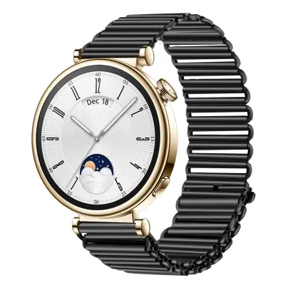 18MM Pašček za uro iz nerjavečega jekla za serijo Huawei GT5 Black